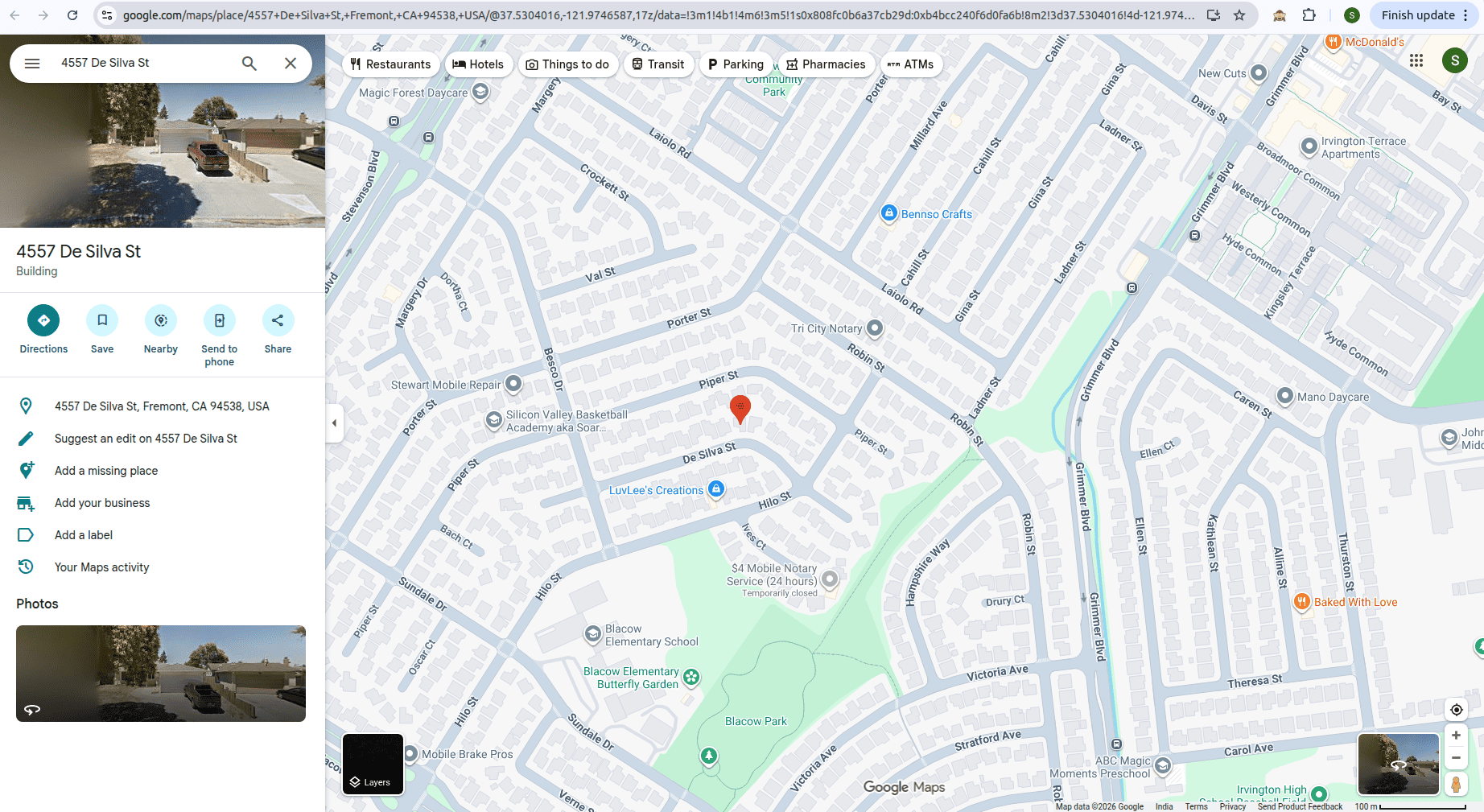 Как открыть адрес клиента в Google Maps из Odoo 19-cybrosys, изображение 2