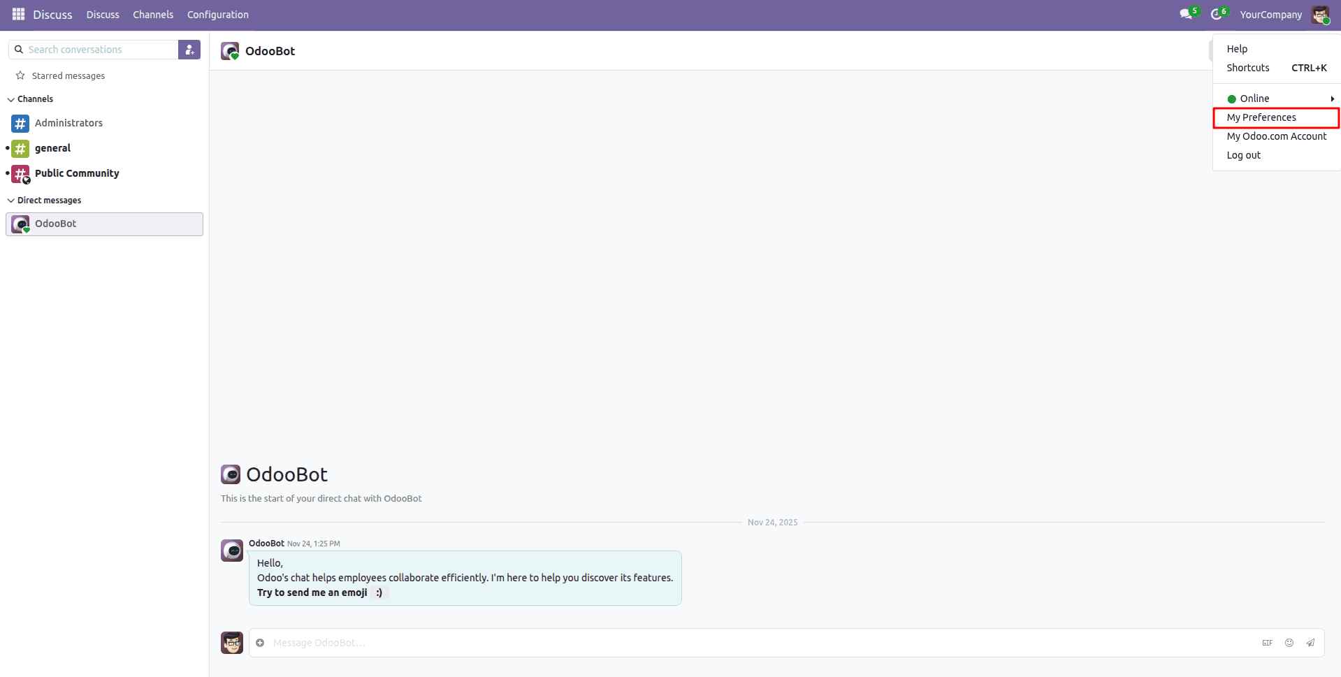 Как подключиться к Odoo 19 с помощью API-ключа - Cybrosys, изображение 1
