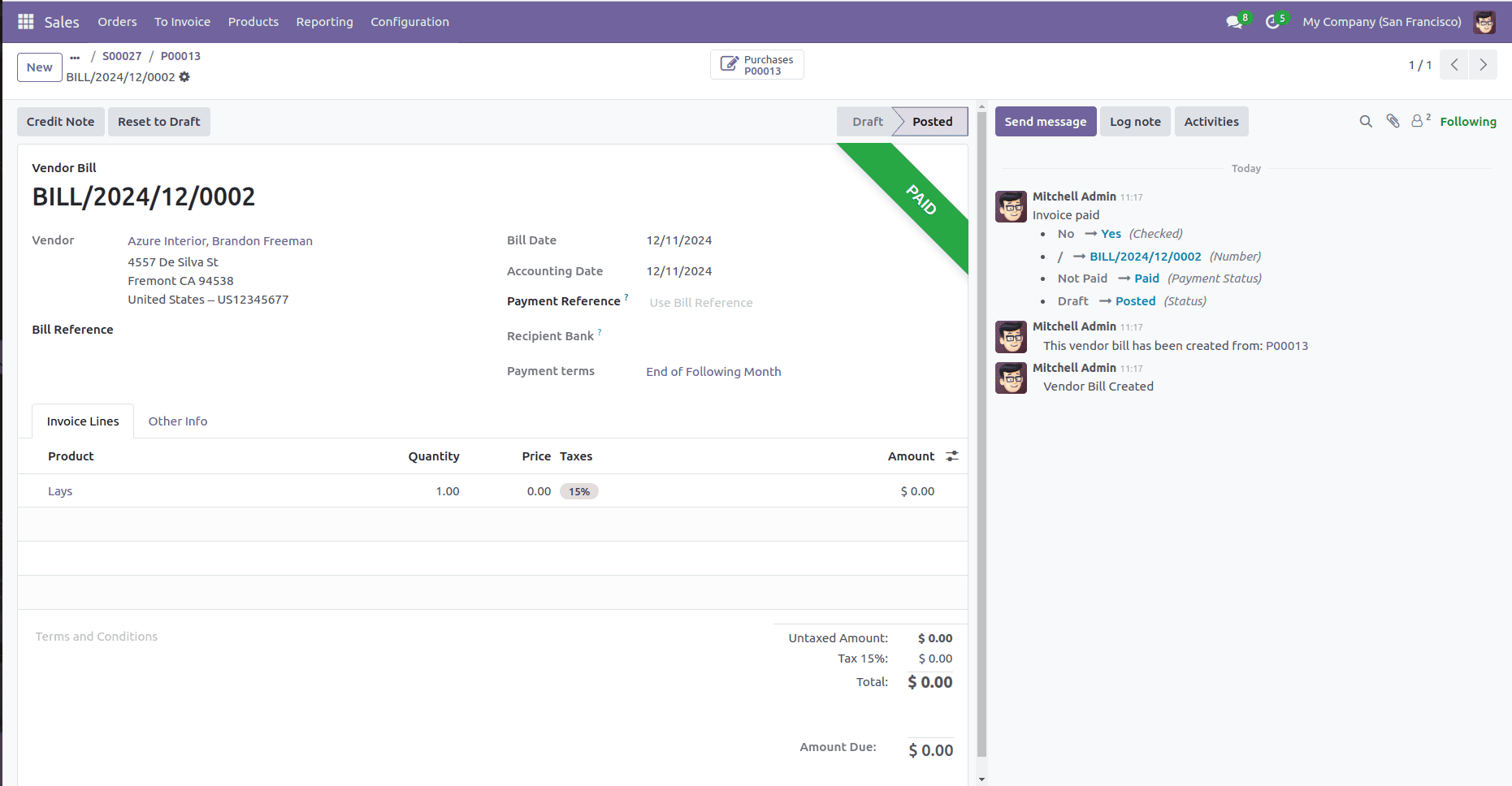 Как управлять дропшиппингом в Odoo 18 Purchase-cybrosys, изображение 9