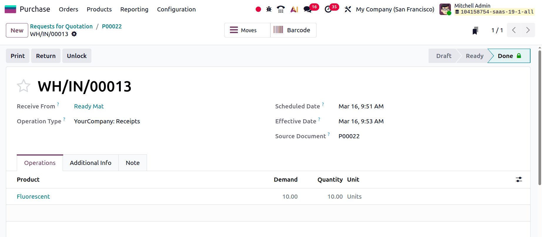 Периодическая оценка запасов (на закрытии) в Odoo 19 Accounting-cybrosys, изображение 8