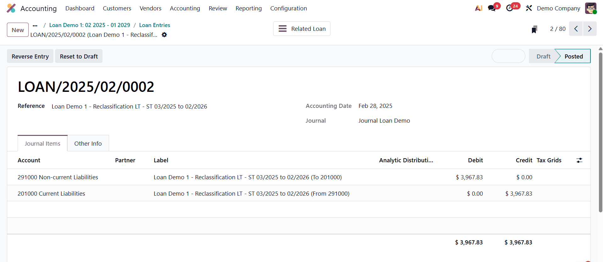 Как настроить и управлять кредитами в Odoo 19 Accounting-cybrosys, изображение 12