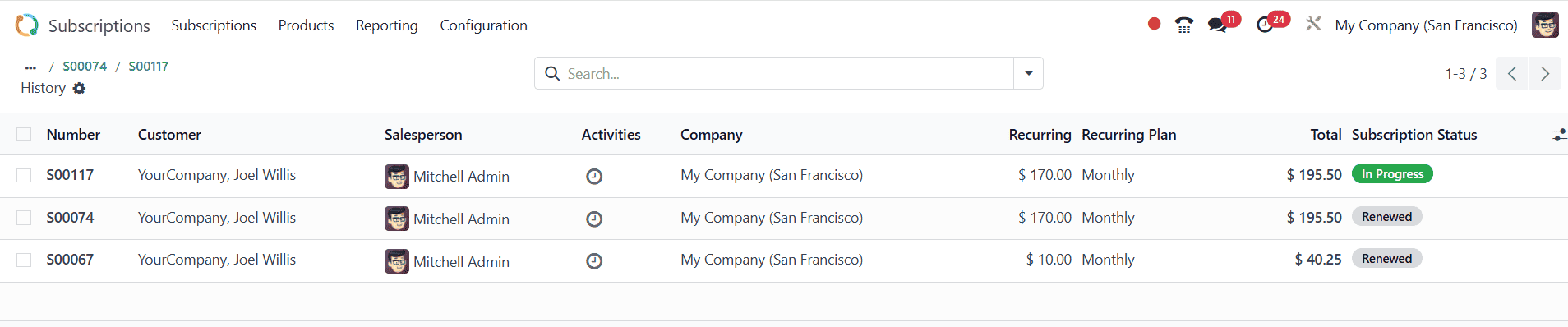 Как управлять продлением подписок в Odoo 19-cybrosys, изображение 12