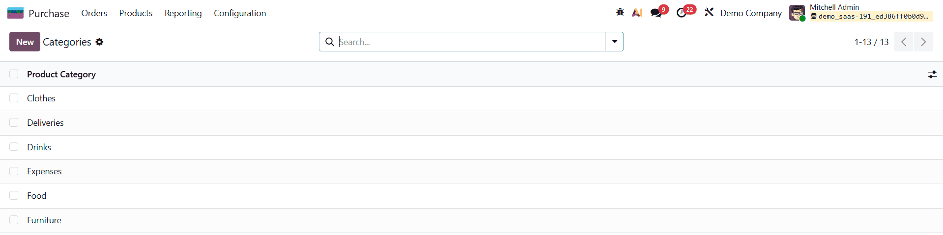 Создавайте и управляйте категориями товаров для более эффективных закупок в Odoo 19-cybrosys, изображение 2