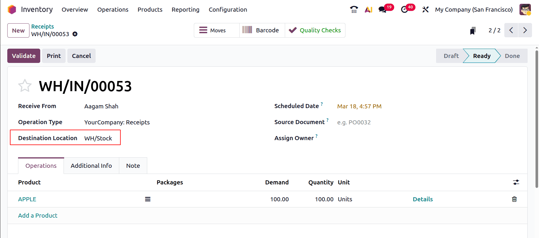 Эффективное размещение товаров на складе с использованием правил размещения в Odoo 19-cybrosys, изображение 17