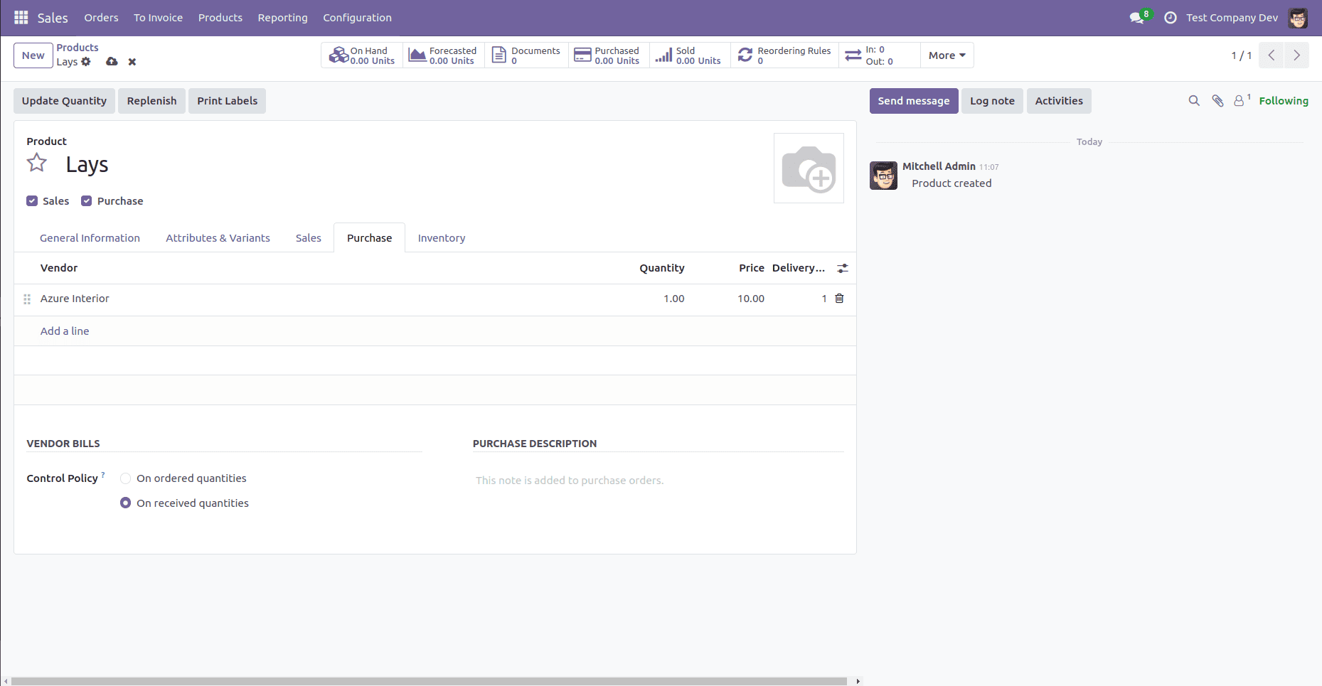 Как управлять дропшиппингом в Odoo 18 Purchase-cybrosys, изображение 4