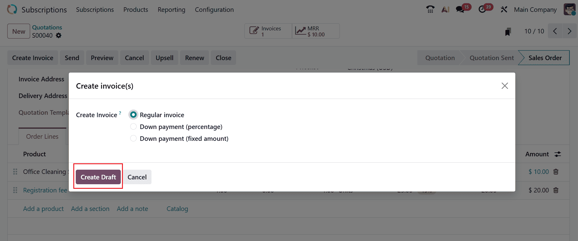 Как управлять продлением подписок в Odoo 19-cybrosys, изображение 4