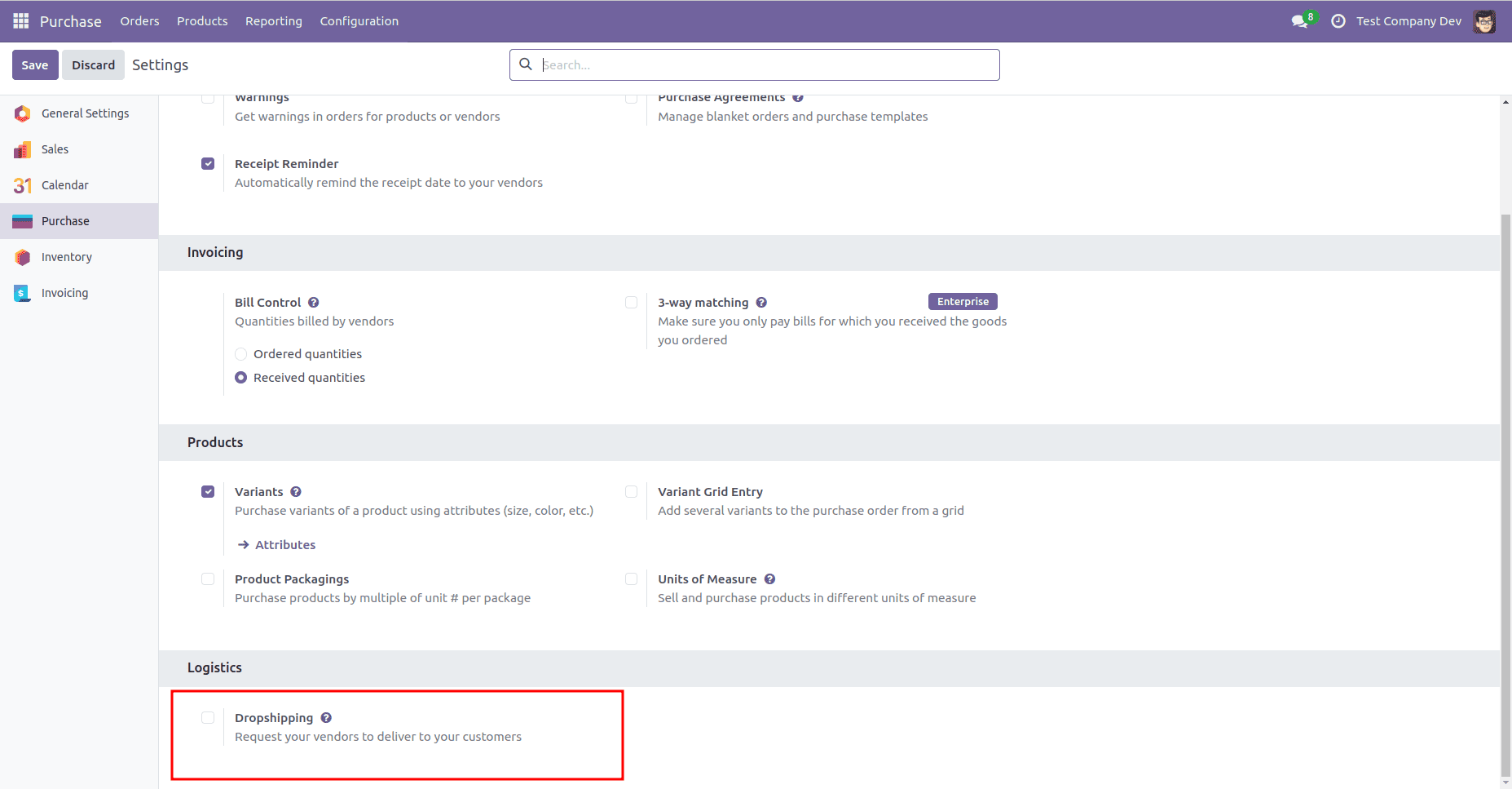 Как управлять дропшиппингом в Odoo 18 Purchase-cybrosys, изображение 1