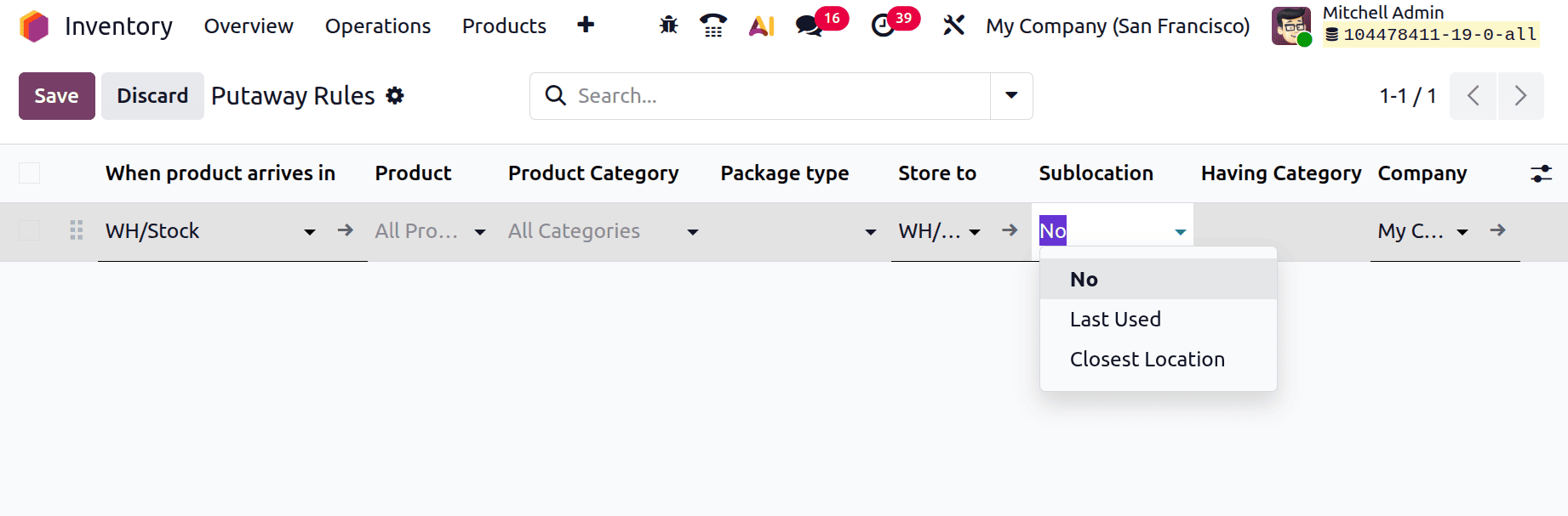 Эффективное размещение товаров на складе с использованием правил размещения в Odoo 19-cybrosys, изображение 3