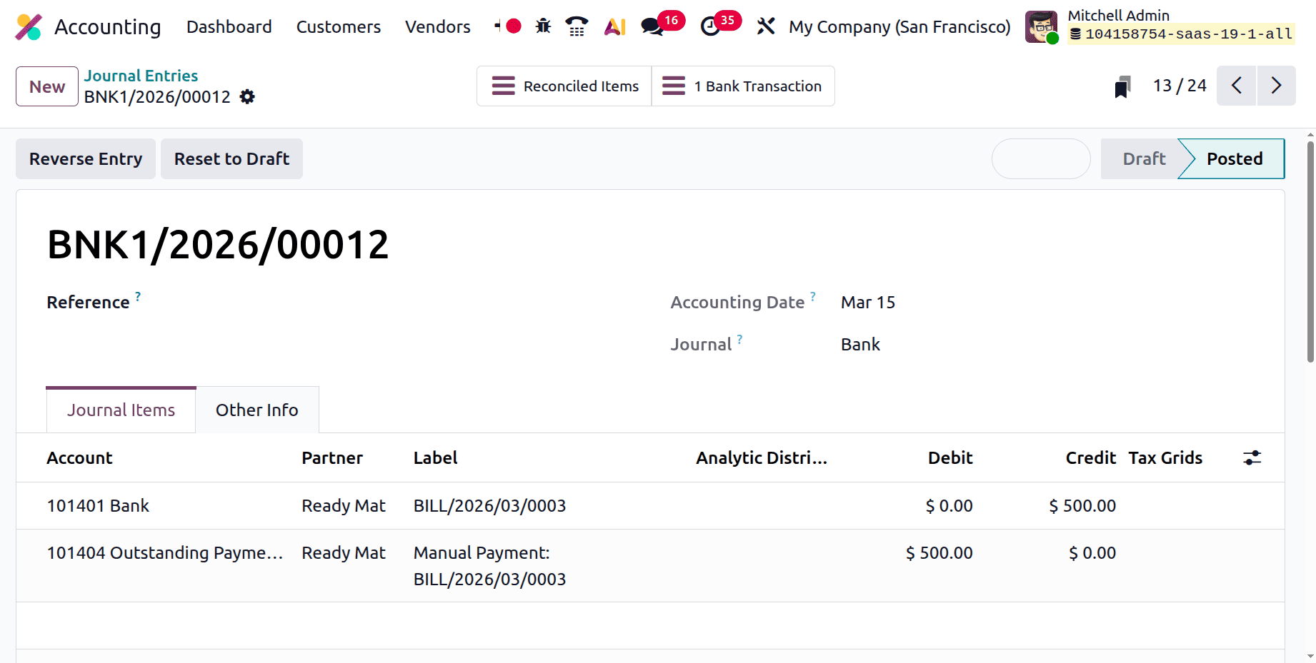 Периодическая оценка запасов (на закрытии) в Odoo 19 Accounting-cybrosys, изображение 20