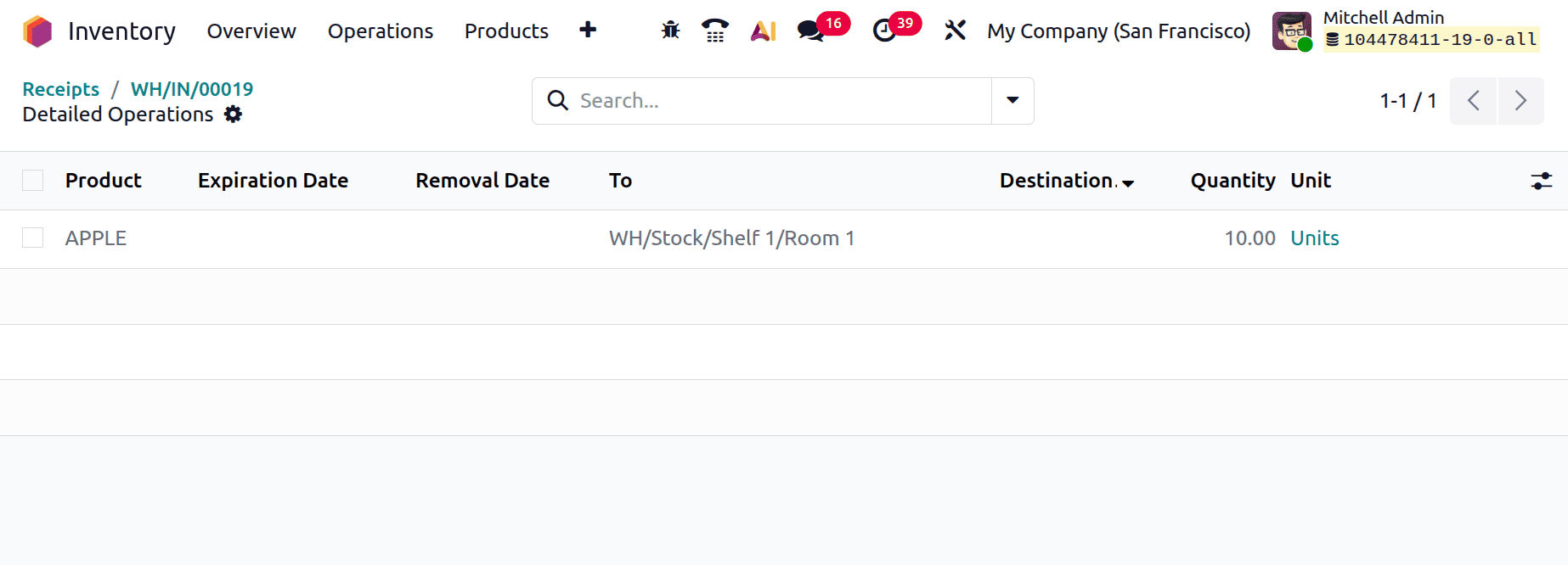 Эффективное размещение товаров на складе с использованием правил размещения в Odoo 19-cybrosys, изображение 10