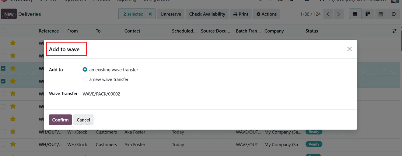 Как использовать пакетную и волновую передачу данных в Odoo 19 Inventory-cybrosys, изображение 15