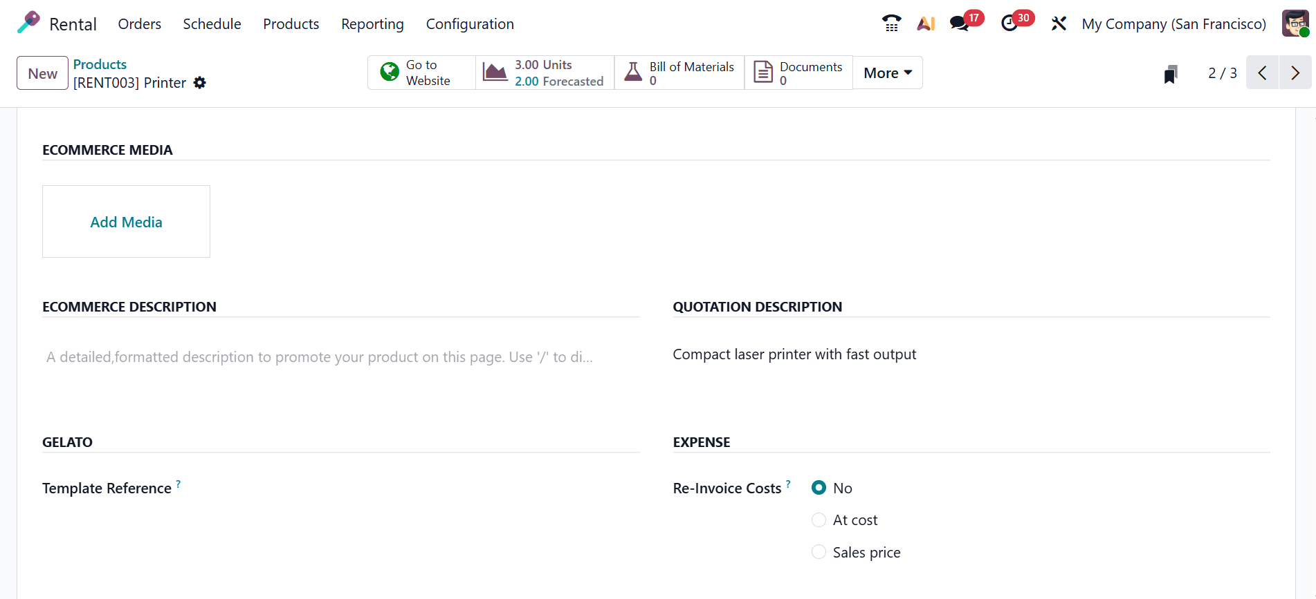Как настроить арендуемые товары и периоды времени в Odoo 19-cybrosys, изображение 10