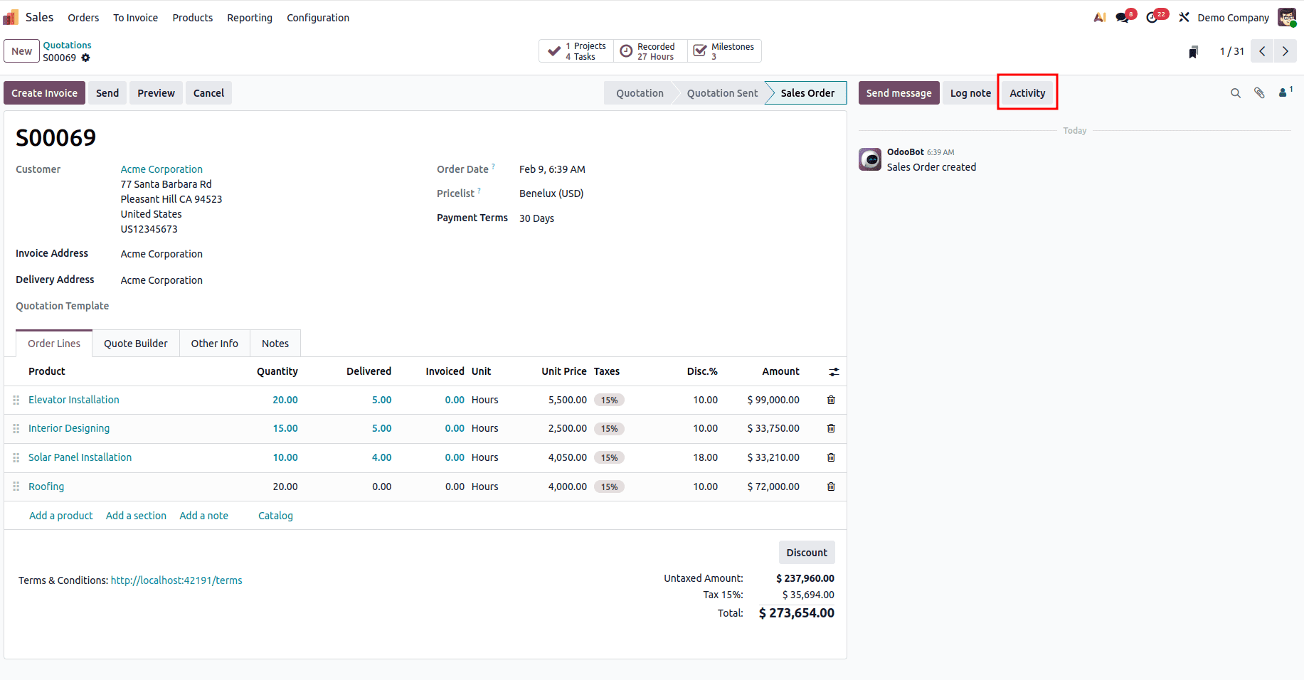 Обзор планирования задач в Odoo 19-cybrosys, изображение 3