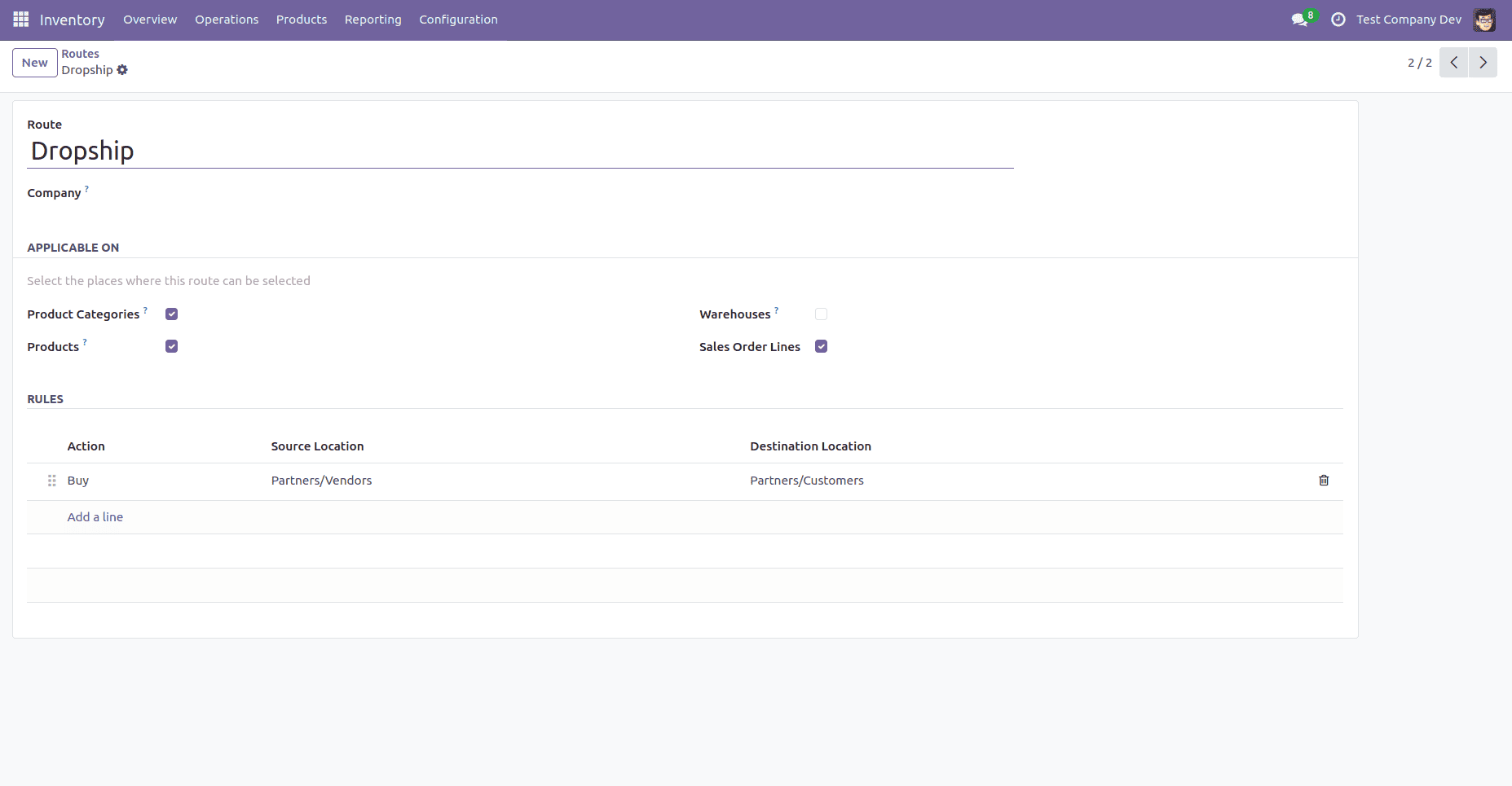 Как управлять дропшиппингом в Odoo 18 Purchase-cybrosys, изображение 2