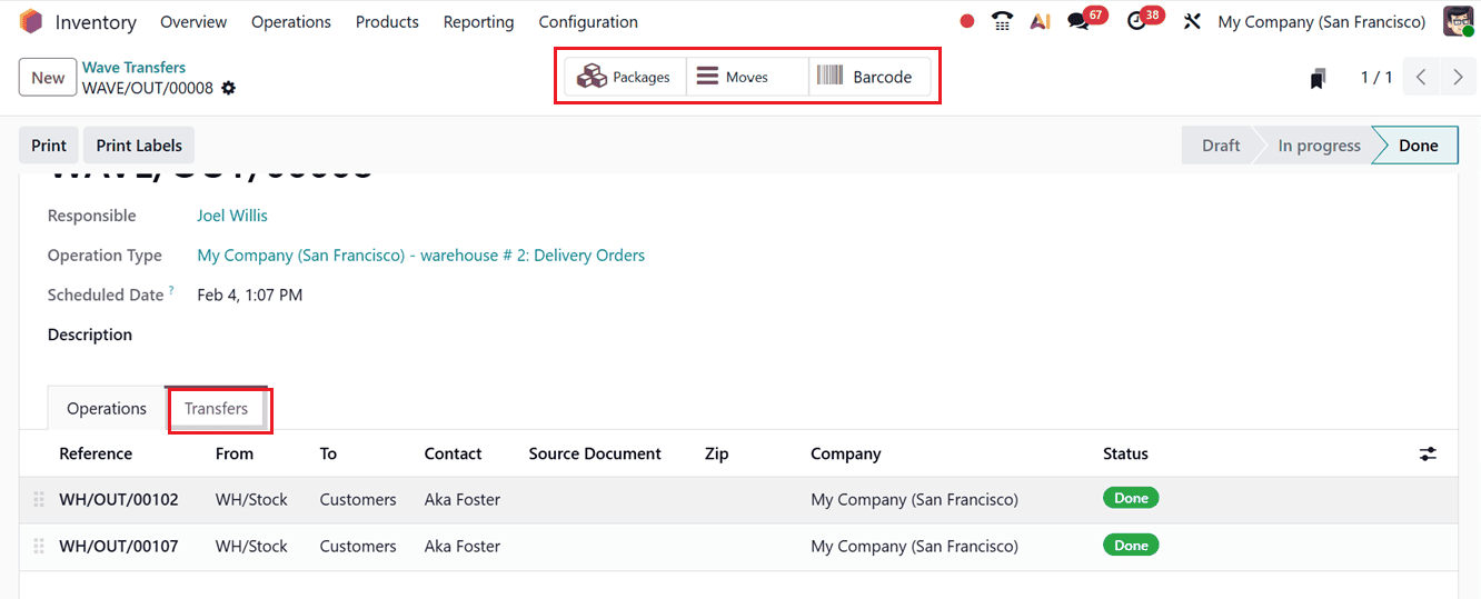 Как использовать пакетную и волновую передачу данных в Odoo 19 Inventory-cybrosys, изображение 21