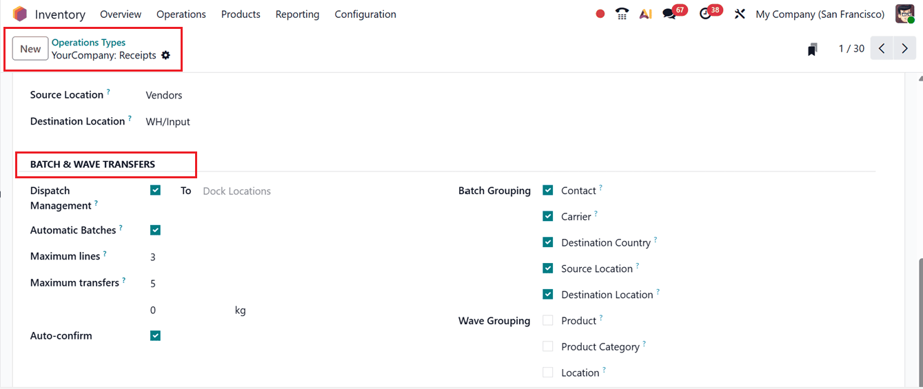 Как использовать пакетную и волновую передачу данных в Odoo 19 Inventory-cybrosys, изображение 25