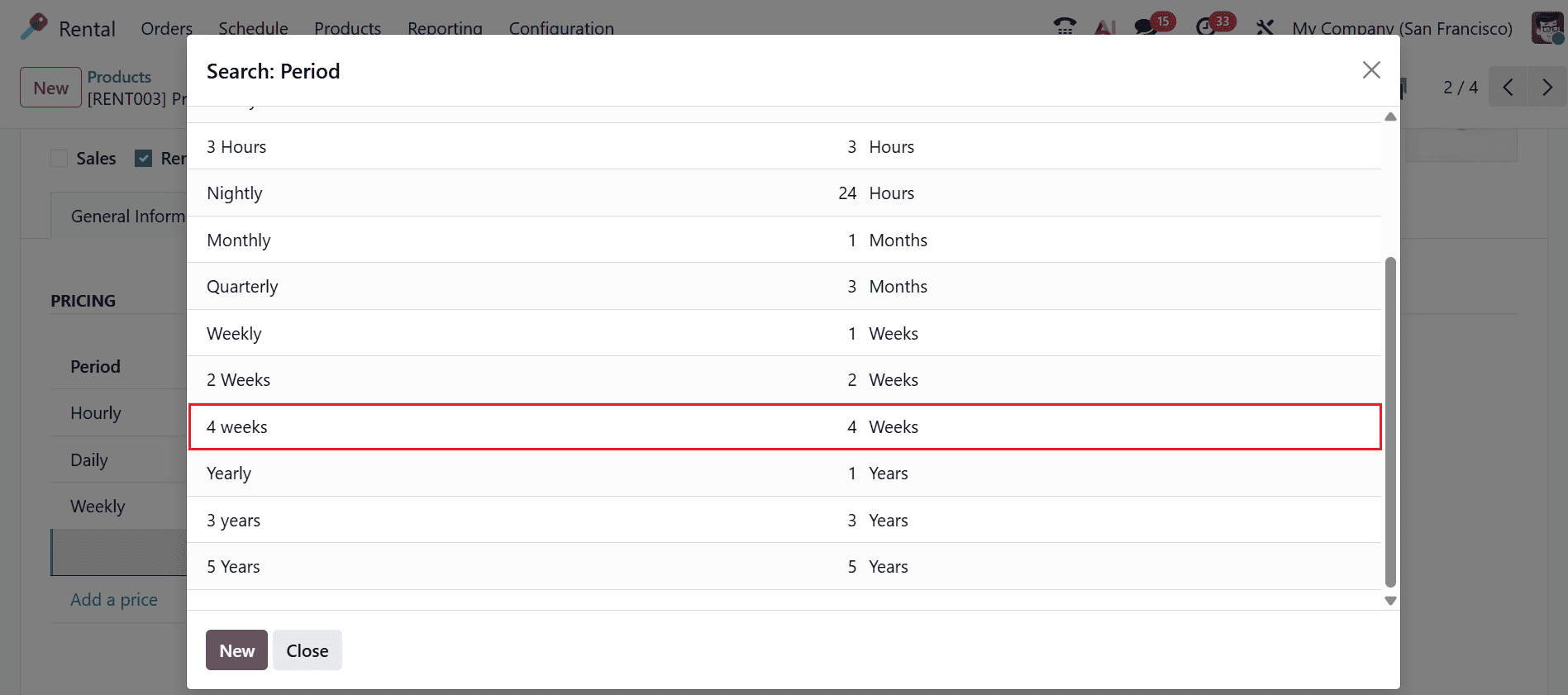 Как настроить арендуемые товары и периоды времени в Odoo 19-cybrosys, изображение 12