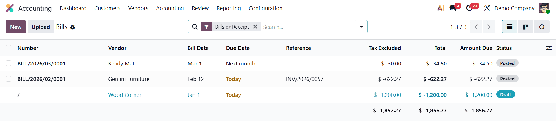 Как обрабатывать платежи поставщиками чеками в Odoo 19 Accounting-cybrosys, изображение 7