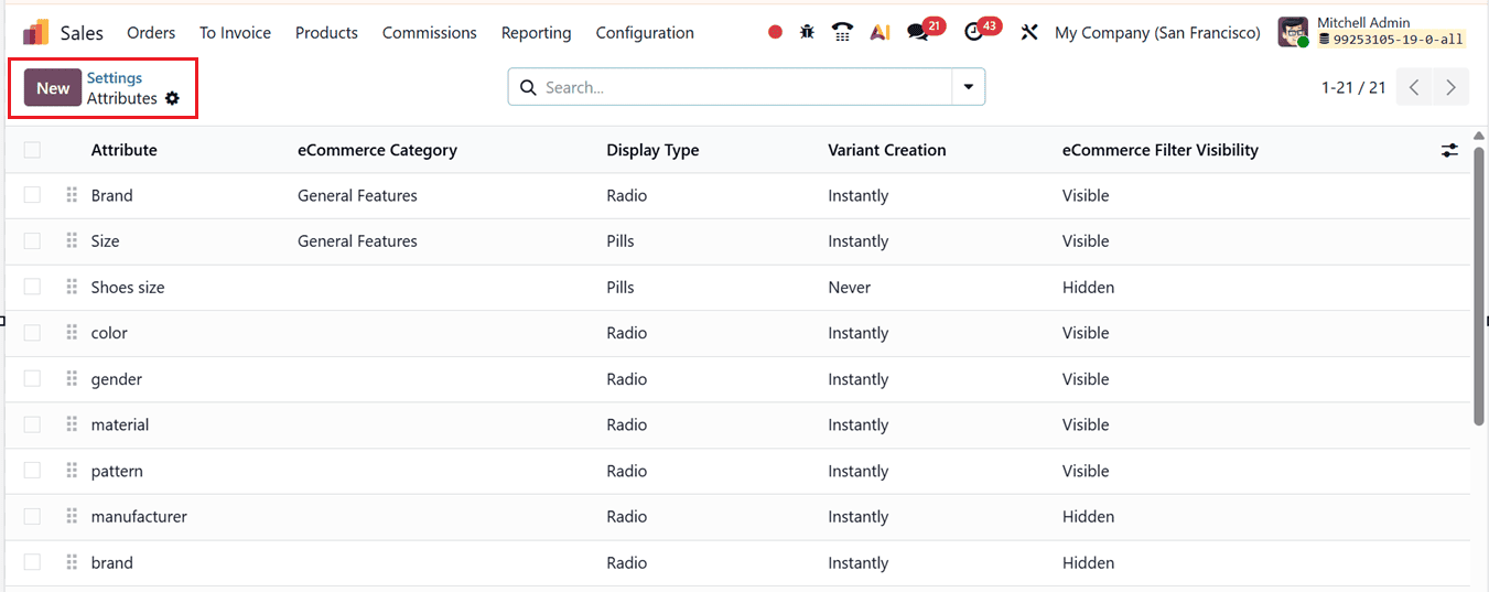 Как добавить несколько вариантов заказа из таблицы с помощью модуля продаж Odoo 19 (cybrosys)